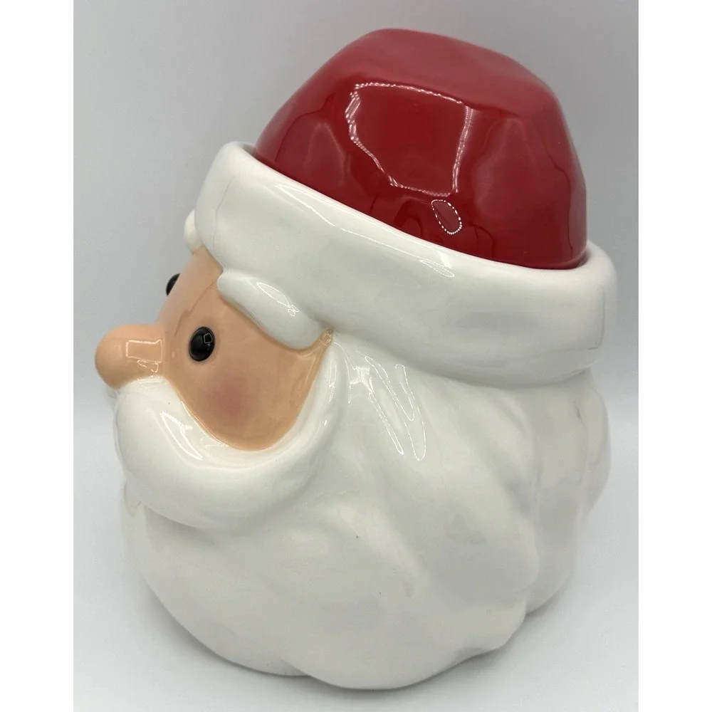Pottery Barn Kids Santa Cookie Jar Rudolph the Red Nosed Reindeer Large EUC